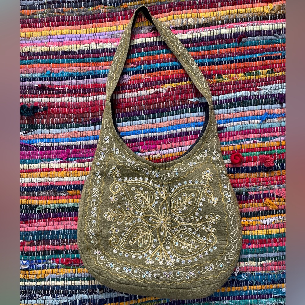 Super cute sequined tote bag